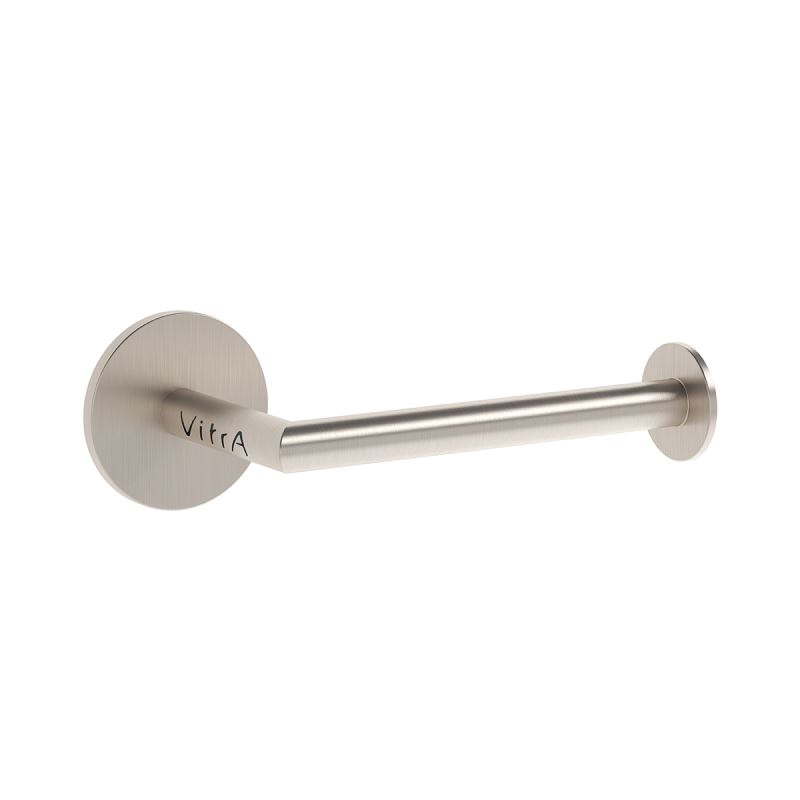 VitrA Origin Toilet Roll Holder - Brushed Nickel