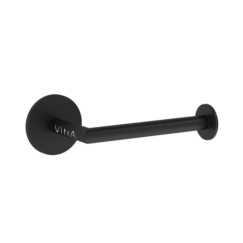 VitrA Origin Toilet Roll Holder - Matt Black