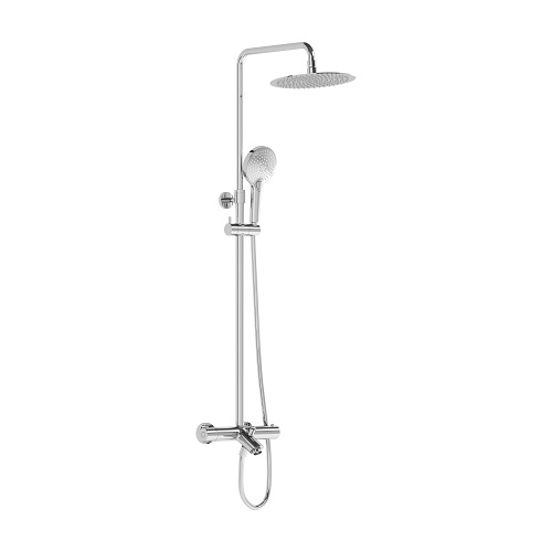 VitrA Aquaheat Bliss 250 B Shower Column with Spout - Chrome