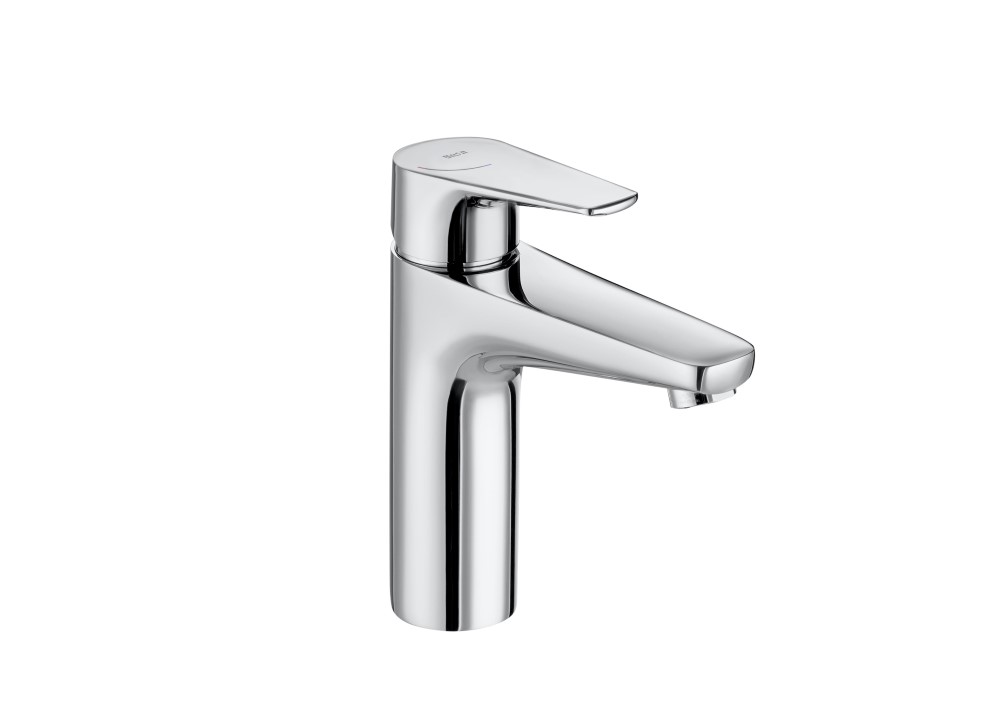 Roca Atlas Medium Height Basin Mixer - Chrome