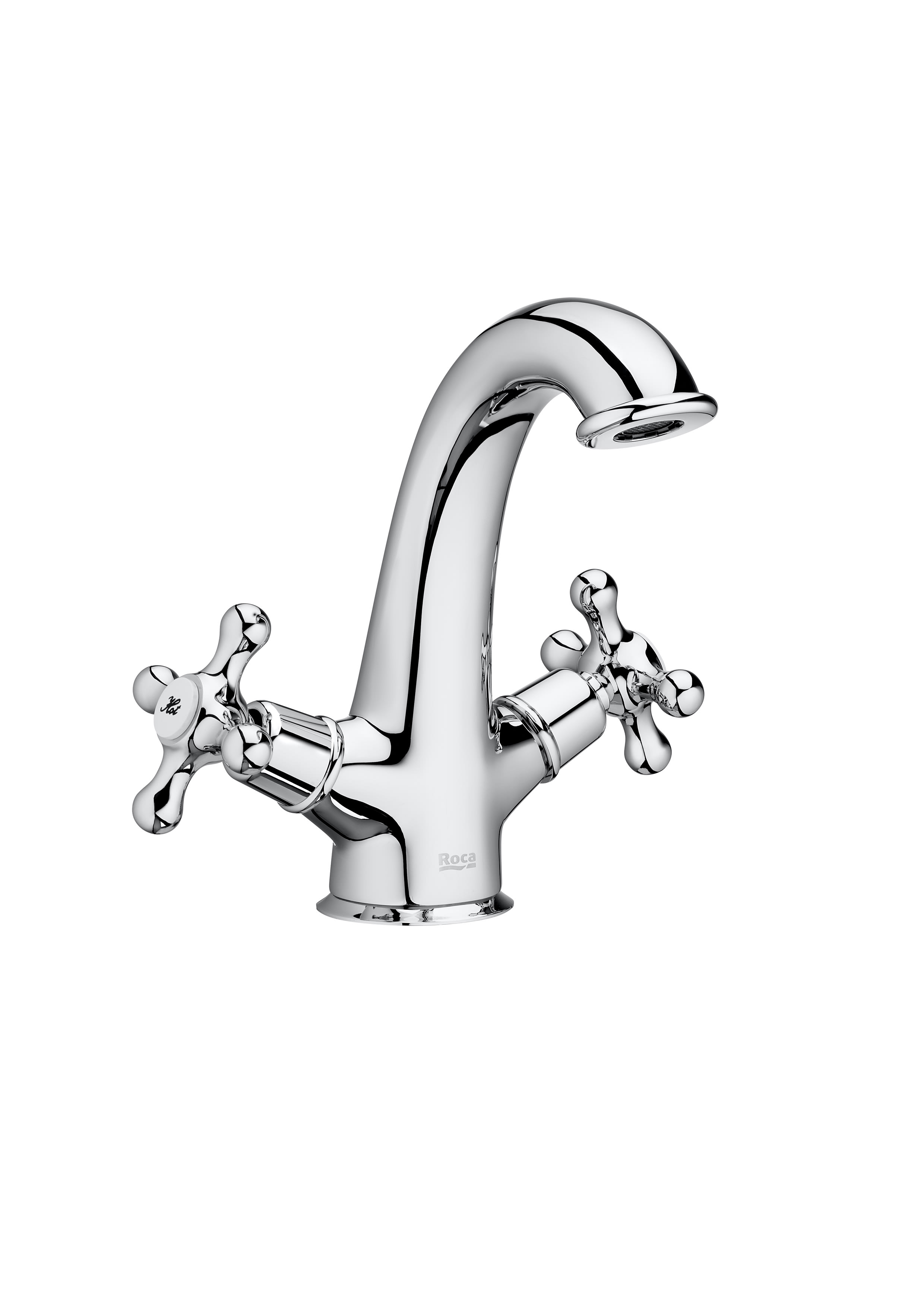 Roca Carmen Mono Basin Mixer - Chrome