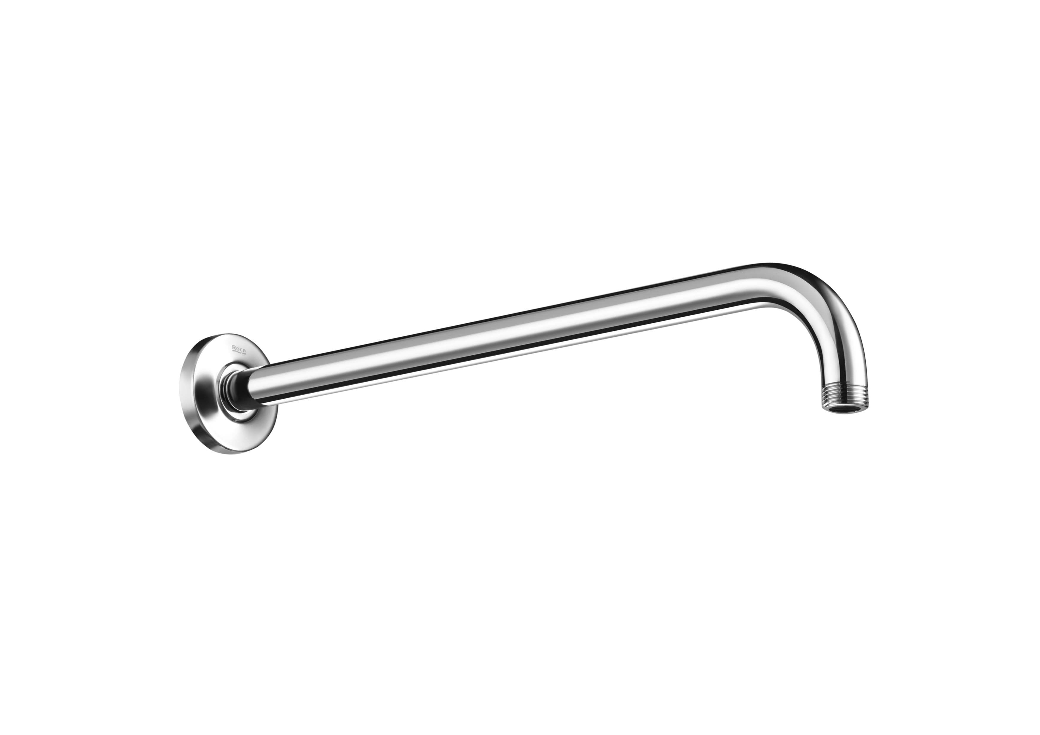 Roca Fixing Wall Arm 400mm - Chrome