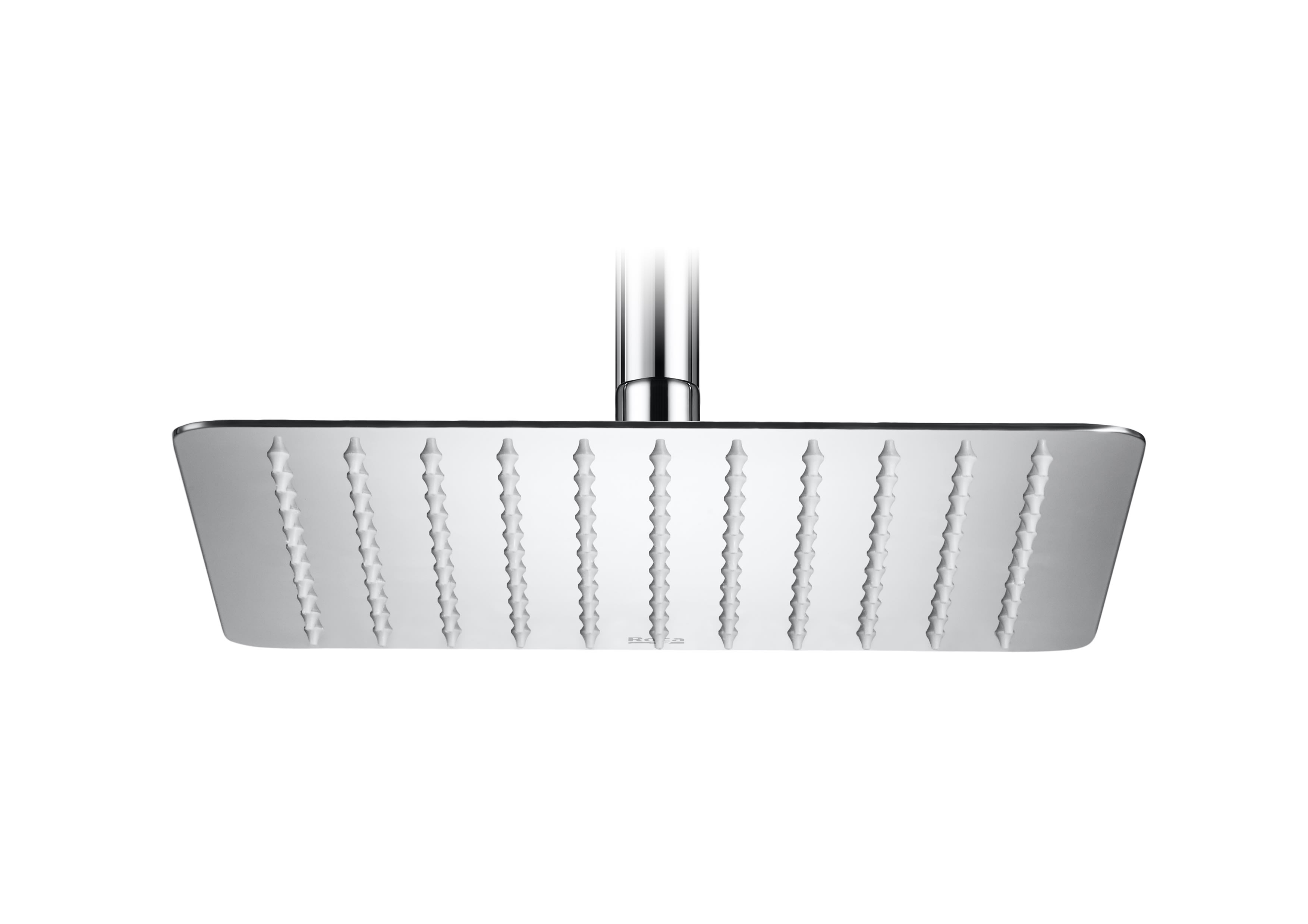 Roca Raindream Shower Head Square 250mm - Polished Stainless Steel