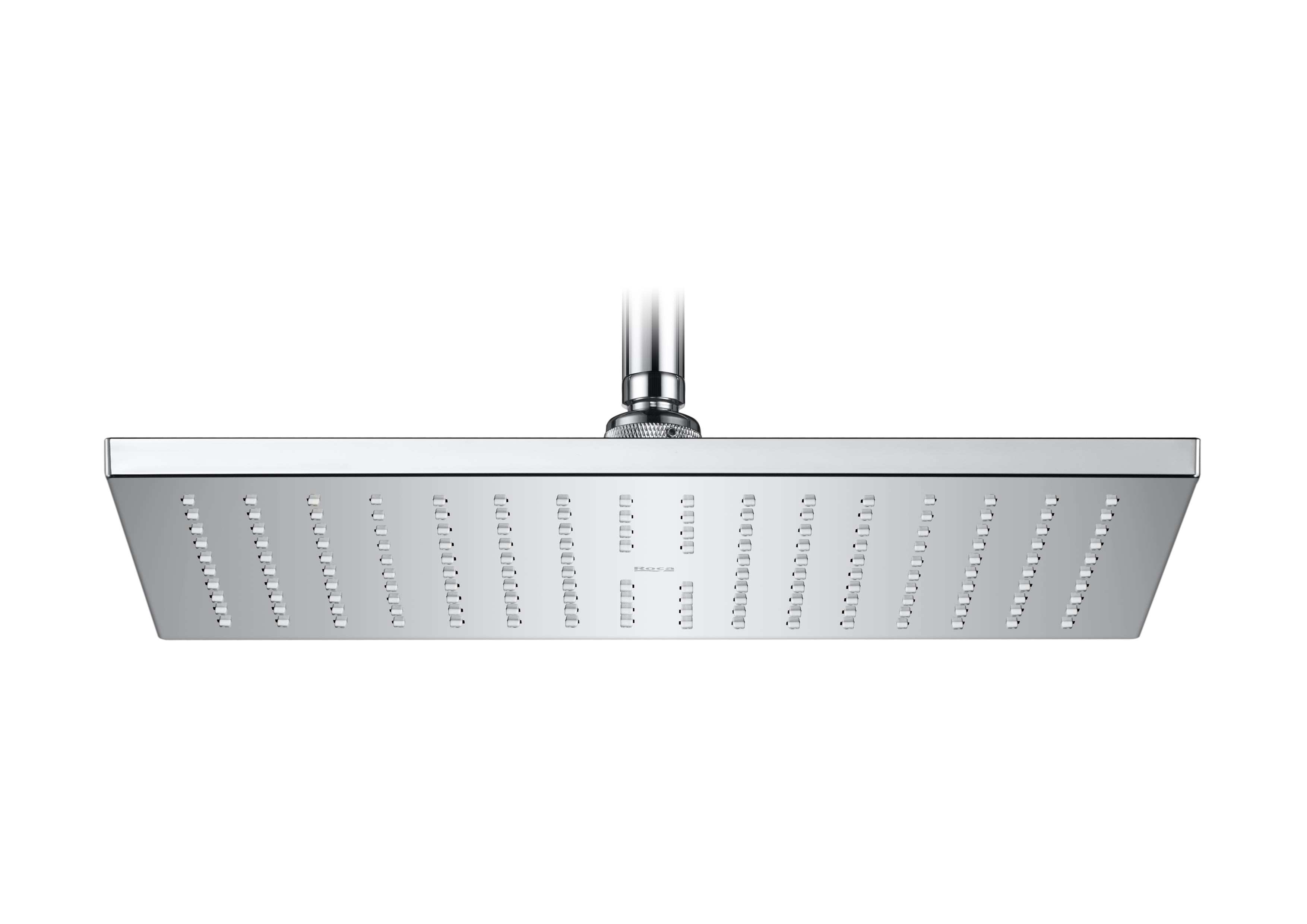 Roca Rainsense Rectangular Shower Head 360 x 240mm - Chrome