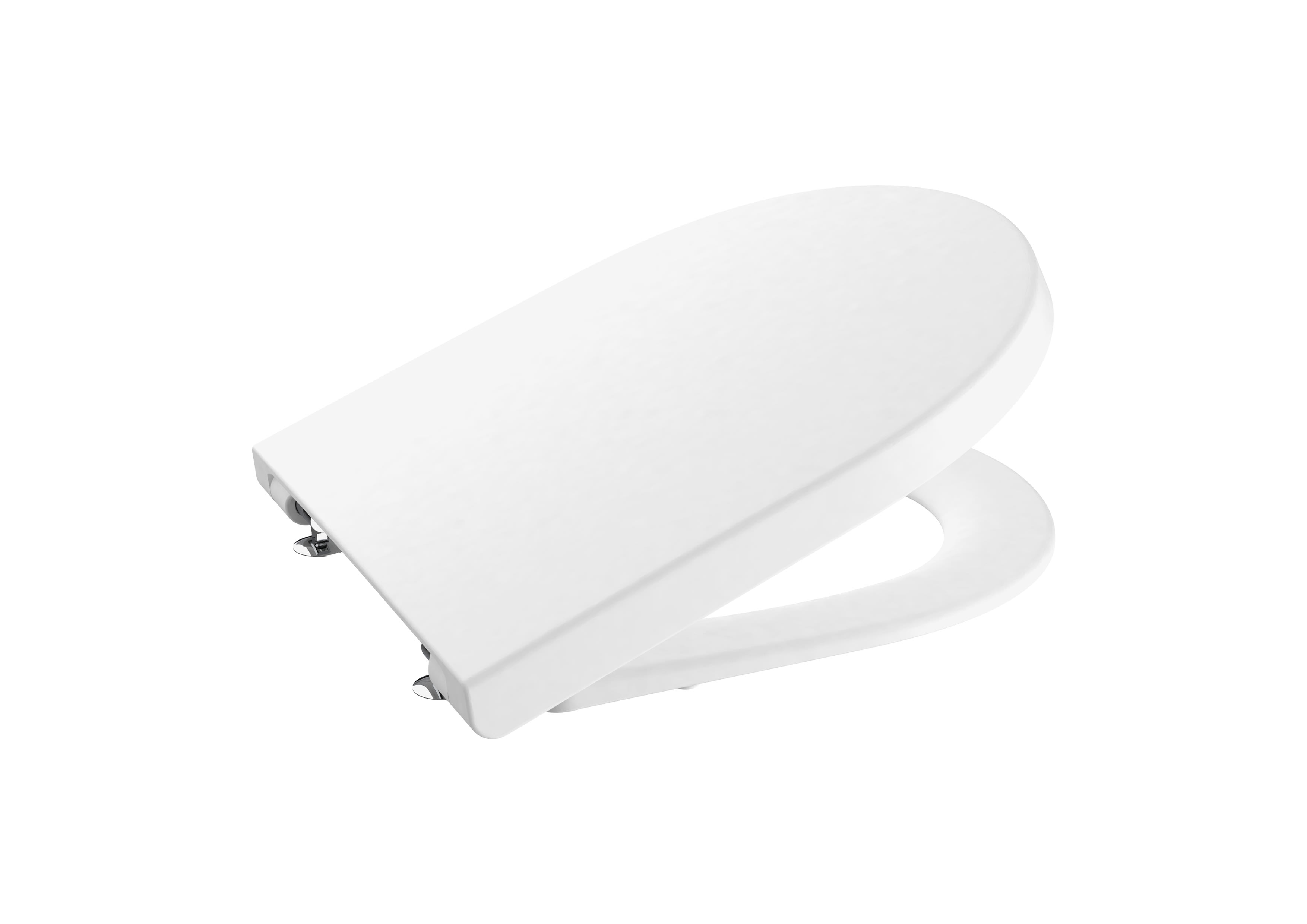 Roca The Gap Round Soft Close Seat - White