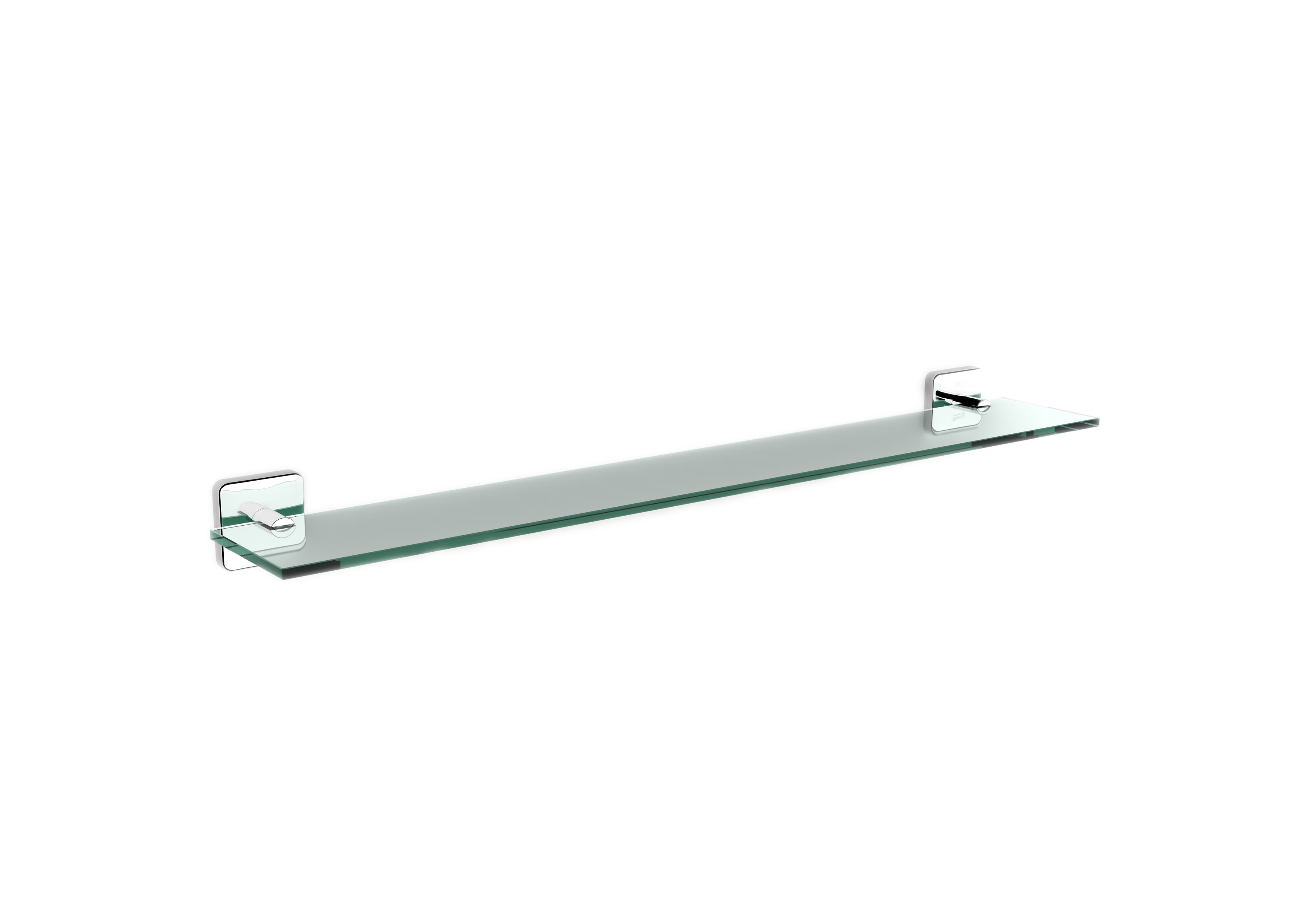 Roca Victoria Glass Shelf - Chrome