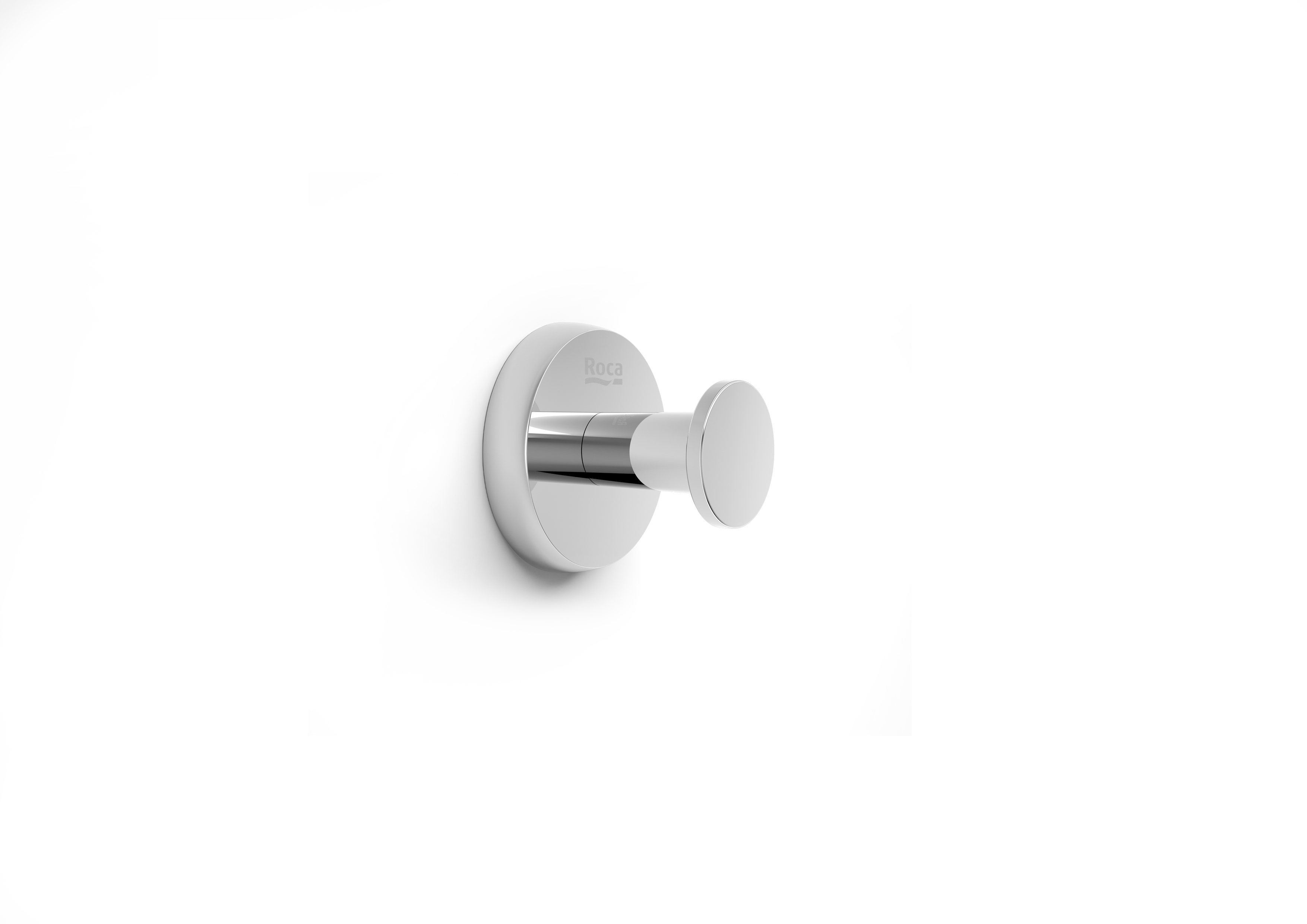 Roca Twin Robe Hook - Chrome