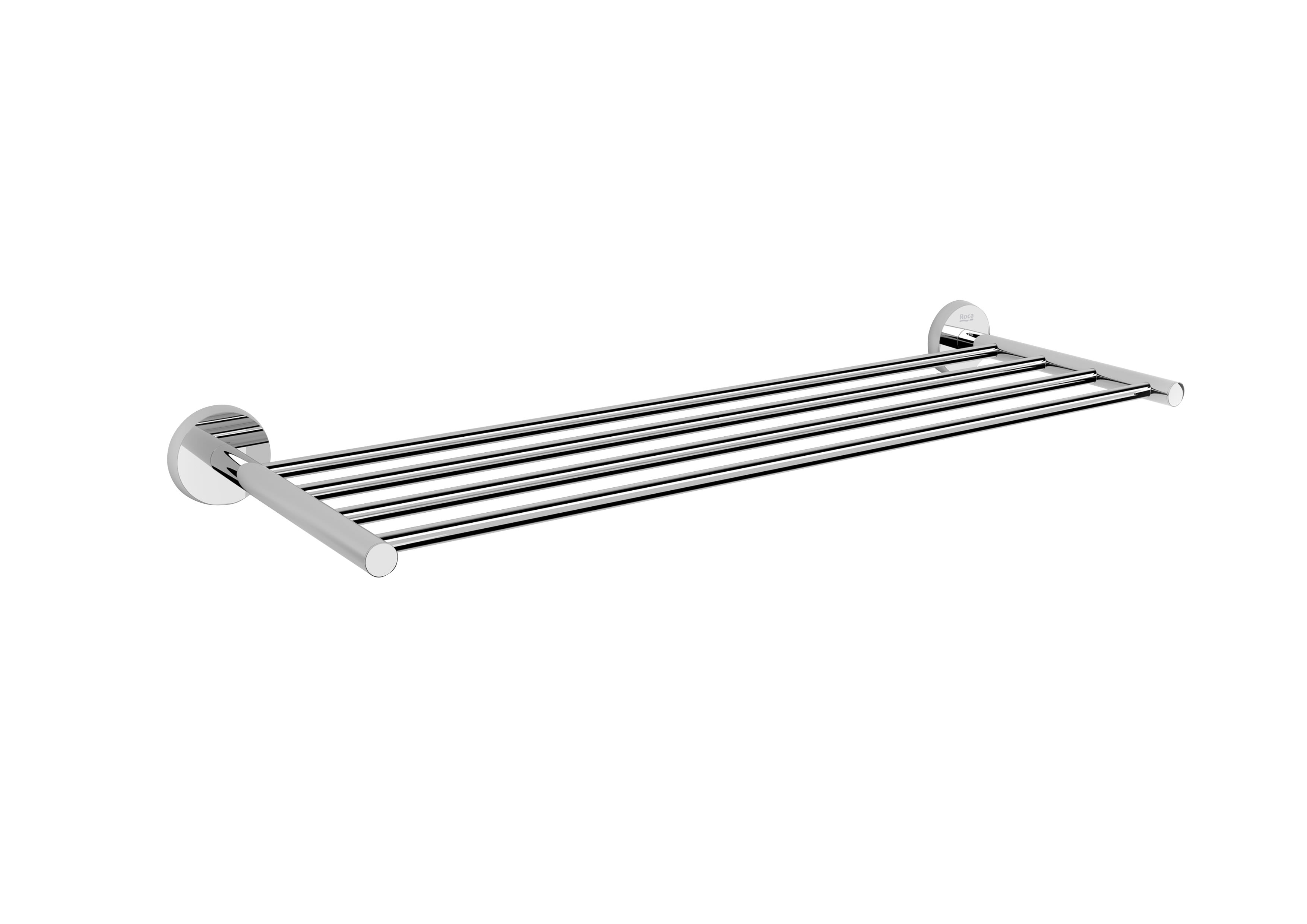 Roca Twin Towel Rack - Chrome