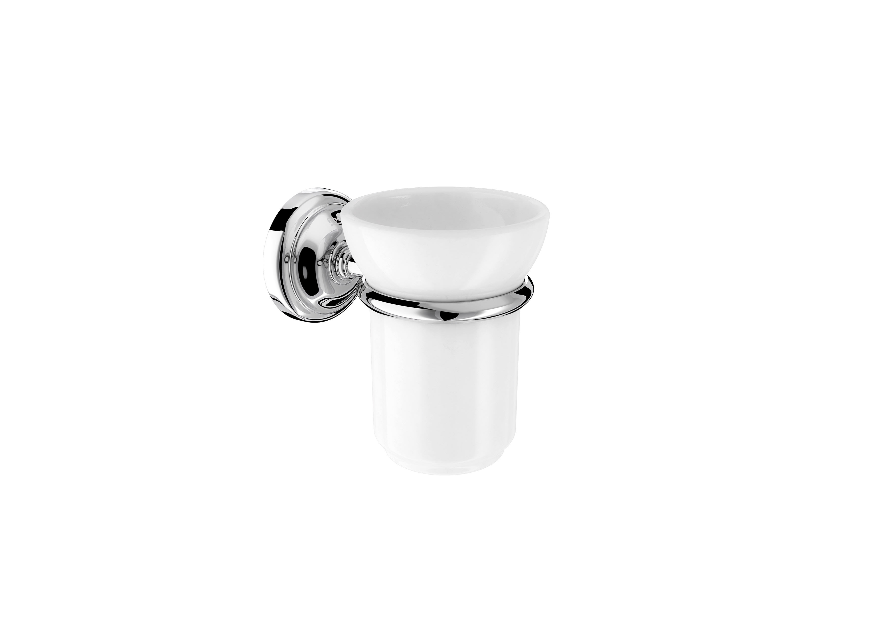 Roca Carmen Tumbler - Chrome / White