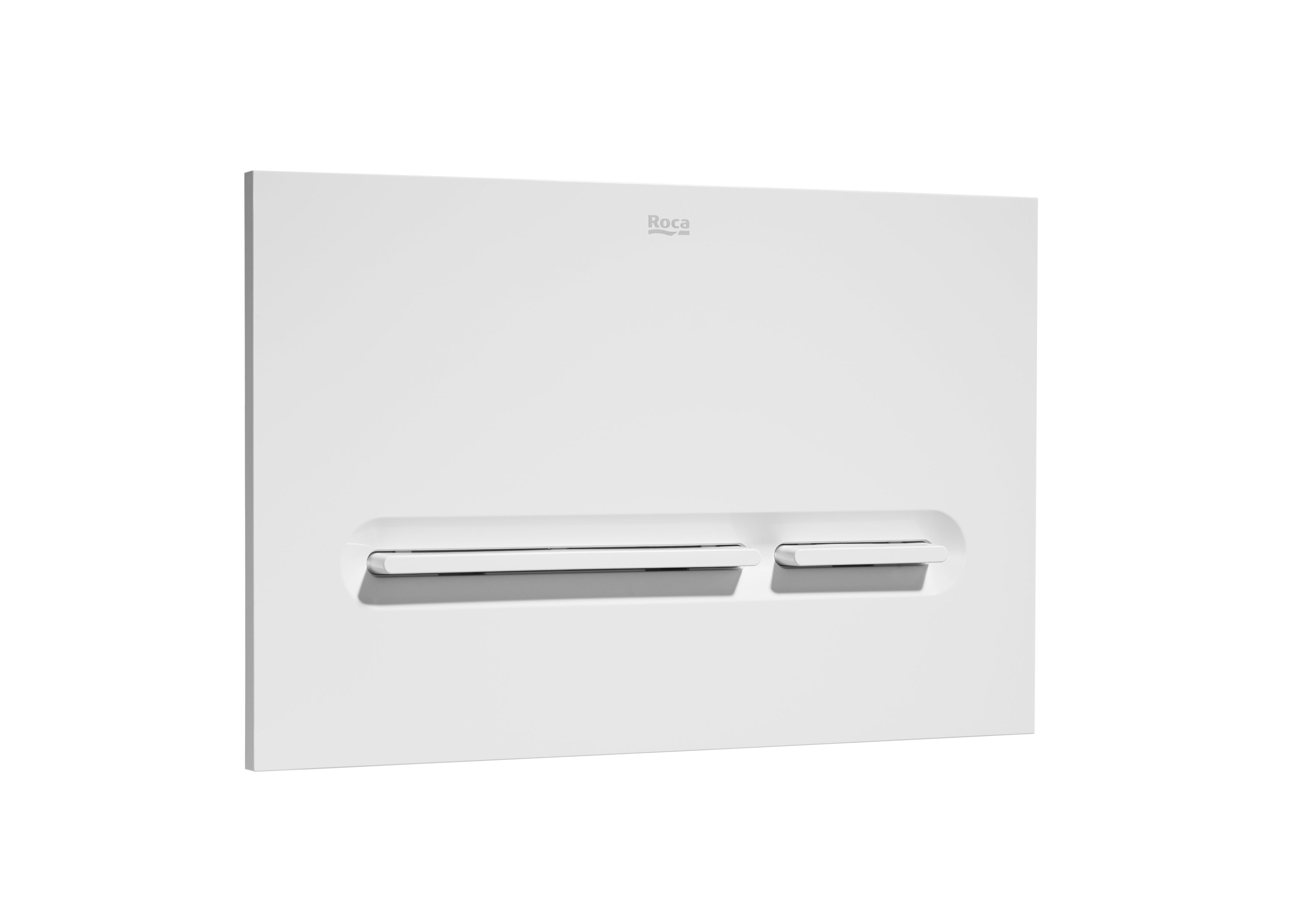 Roca Pl5 Dual Flush Plate - White