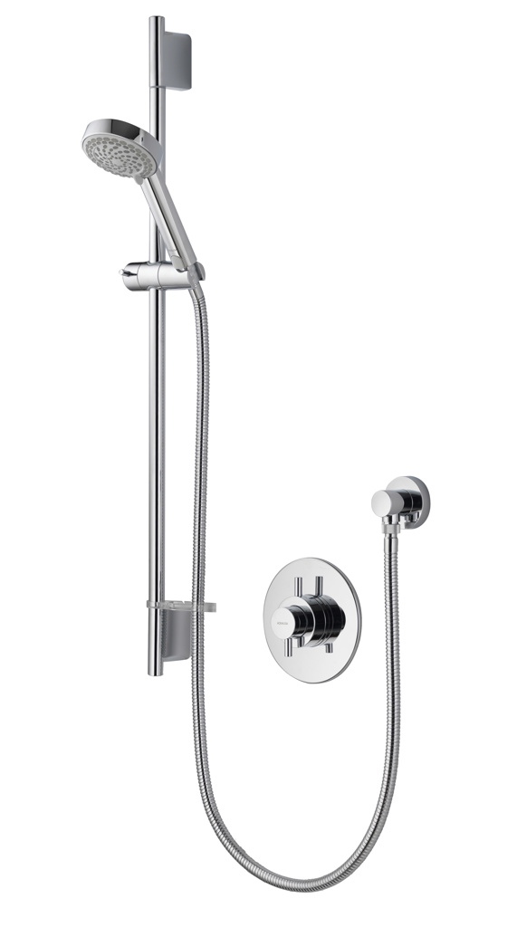 Aqualisa Aspire Concealed Mixer Shower with Adjustable Head - Chrome