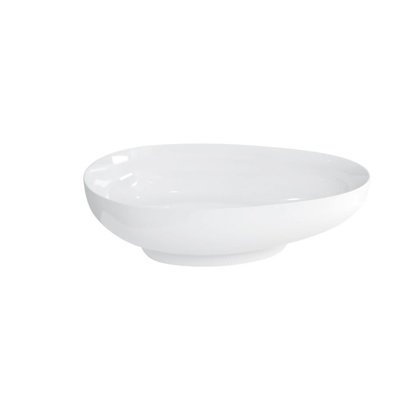 Clearwater Teardrop Clearstone Basin 550 x 350mm - White