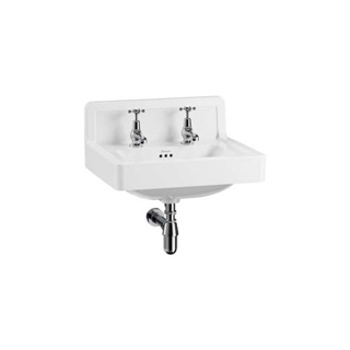 Burlington 56cm Upstand - 2 Tap hole