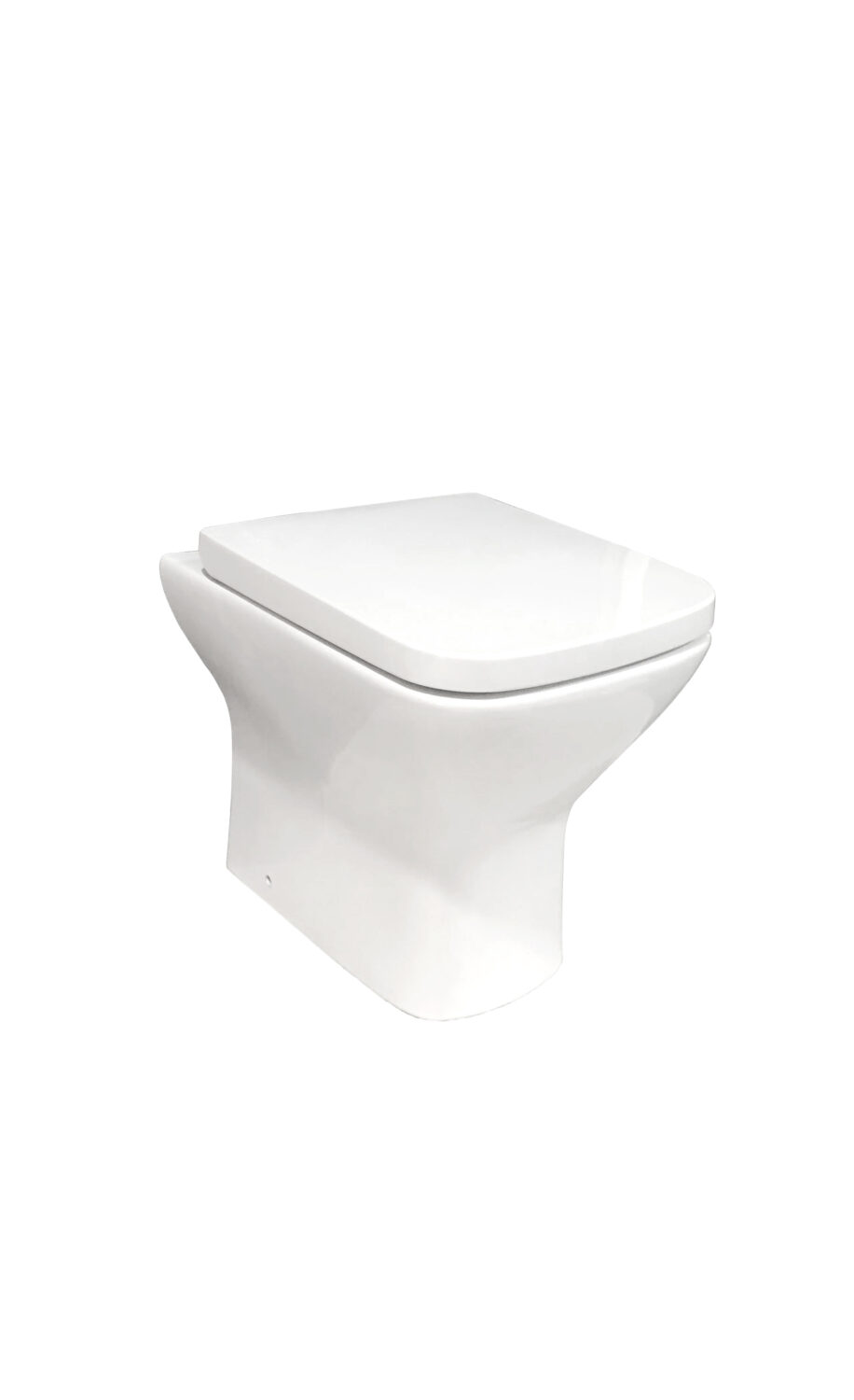 Bayou Porto Rimless BTW Pan & Seat - White