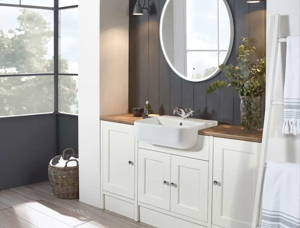 Roper Rhodes Burford 18mm Filler Panels Standard Depth - Chalk White