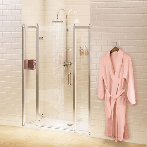 Burlington Inline Panel 300mm - Chrome 12