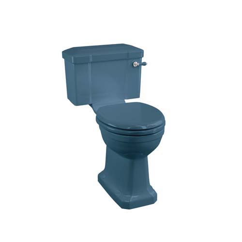 Burlington Alaska Blue Close Coupled WC Suite