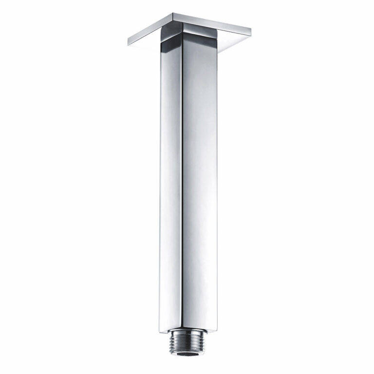 Bayou Square Ceiling Mounted Wall Arm - Chrome