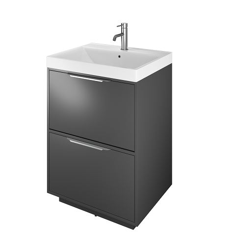 Bayou 60 x 455 x 80cm - Dark Grey