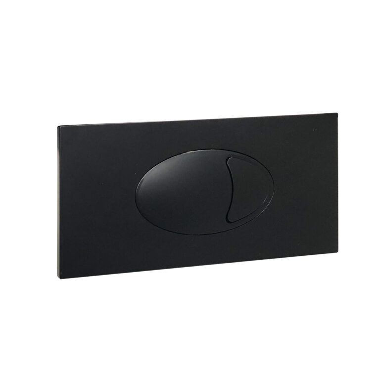 Bayou Concealed Cisterns Large Black Dual Flush Plate & Access Panel 240 x 120mm - Black 12