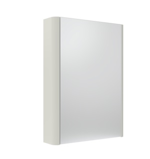 Tavistock Compass 475mm Single Mirror Cabinet - White