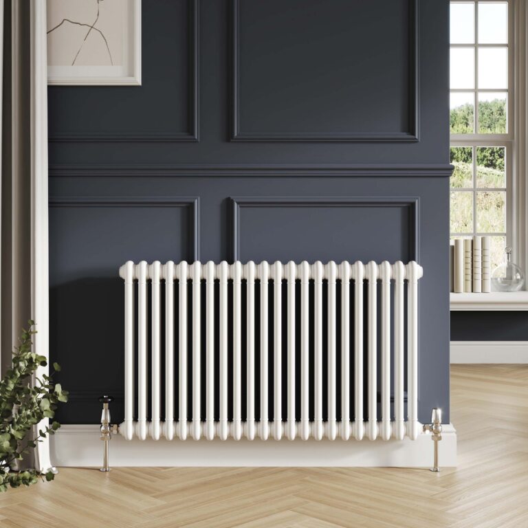 Bayou 2 Column Radiator Feet - White