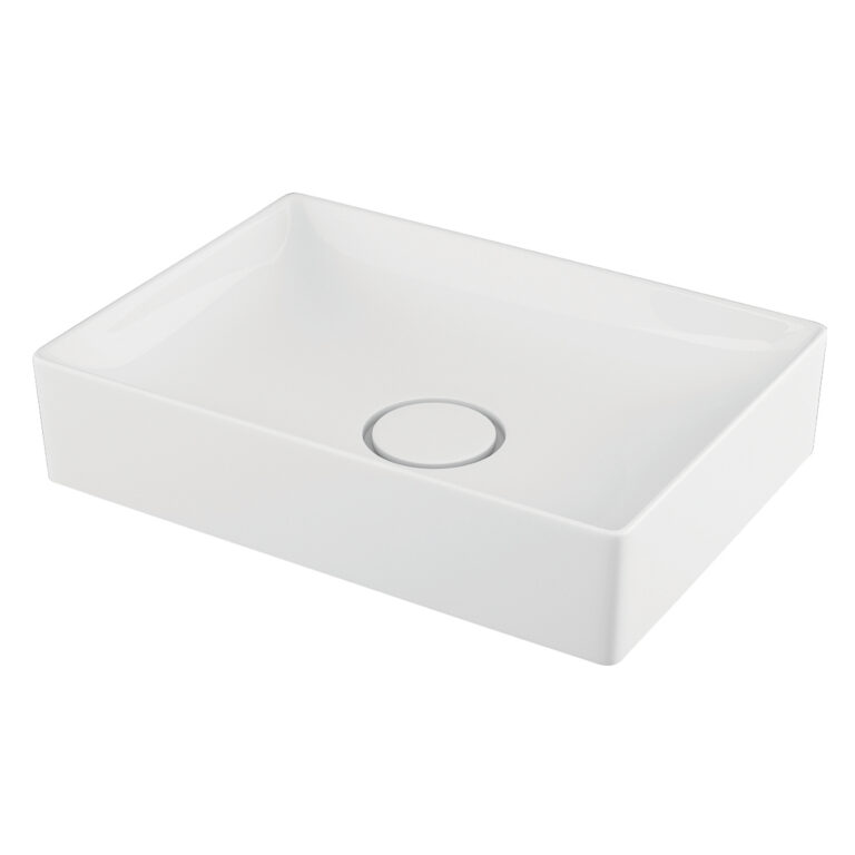 Bayou Countertop Basin Stance 500mm Countertop Basin - White 7