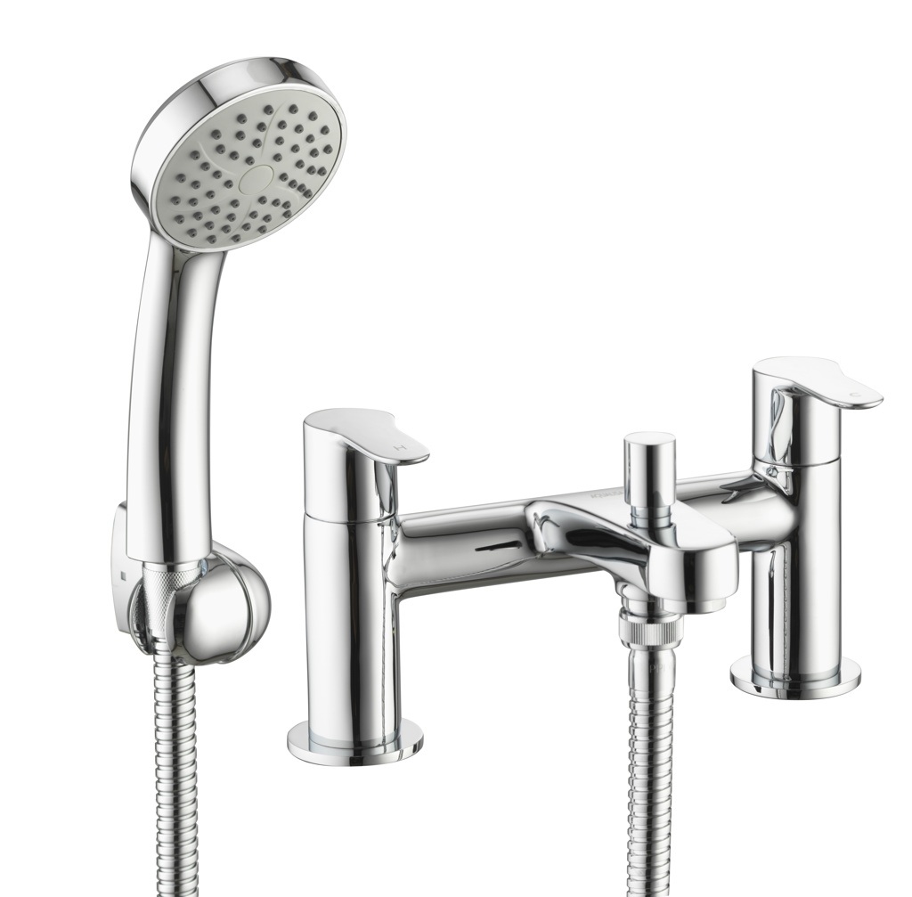 Aqualisa Central Bath Shower Mixer - Chrome