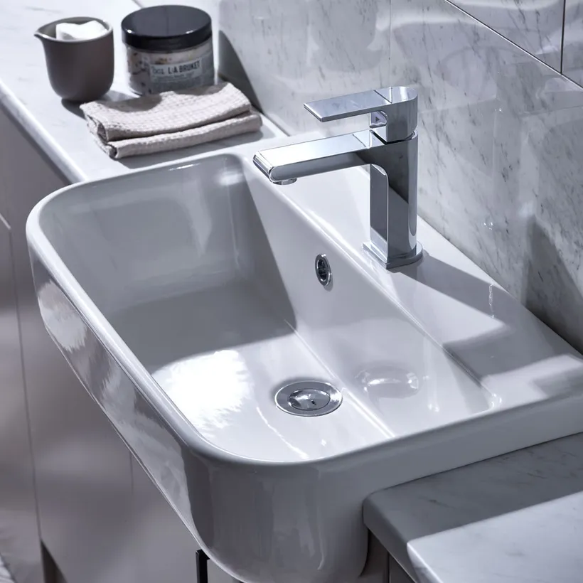 Roper Rhodes Cover Semi-Countertop 560 Basin - White