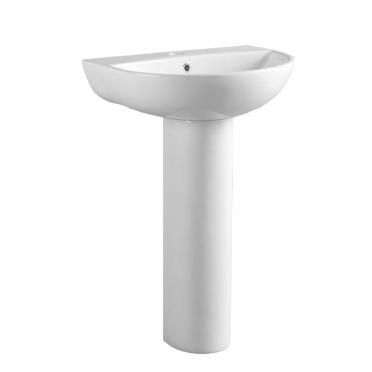 Bayou Deia / Belini Full Pedestal - White