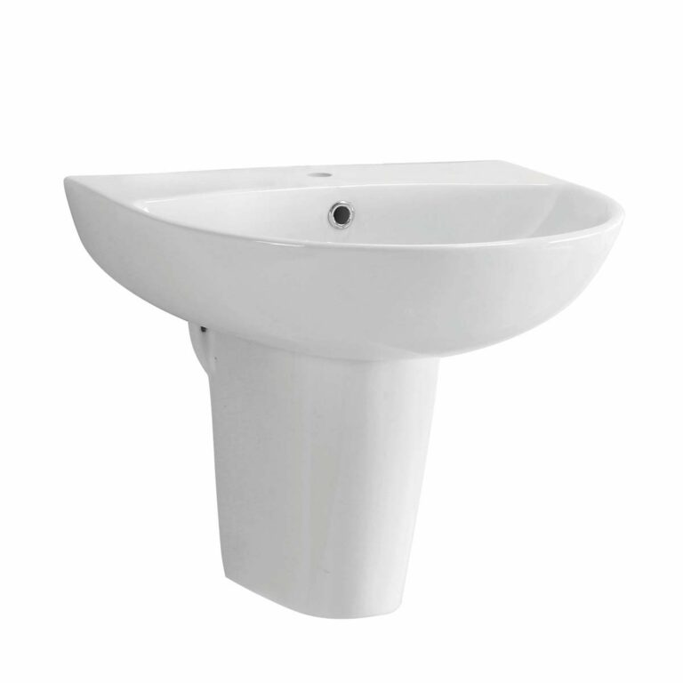 Bayou Deia 500mm Basin One Tap Hole - White 12