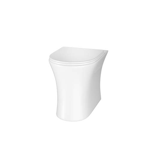Bayou Rimless Back To Wall Wc - White
