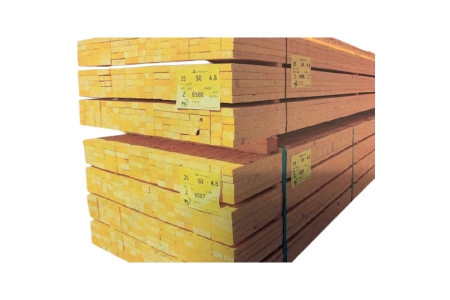 Graded BS5534 Treated Timber Roofing Batten 25mm x 50mm