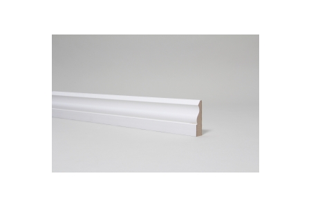 Primed MDF Architrave 4400mm x 68mm x 18mm - White