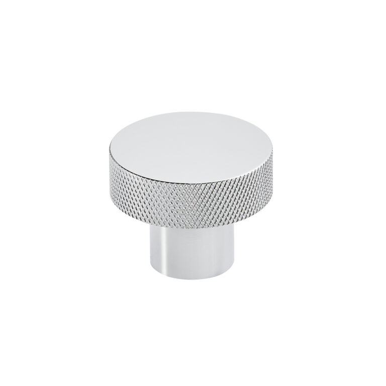 Bayou Knurled Round 42.5mm Chrome - 2