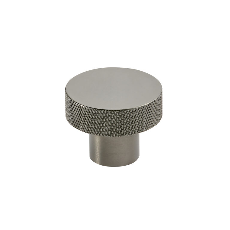 Bayou Knurled Round 42mm - Gun Metal 3