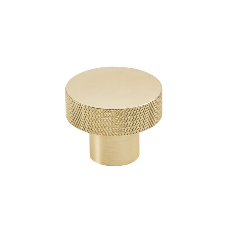 Bayou Knurled Round 42mm - Brushed Brass 11