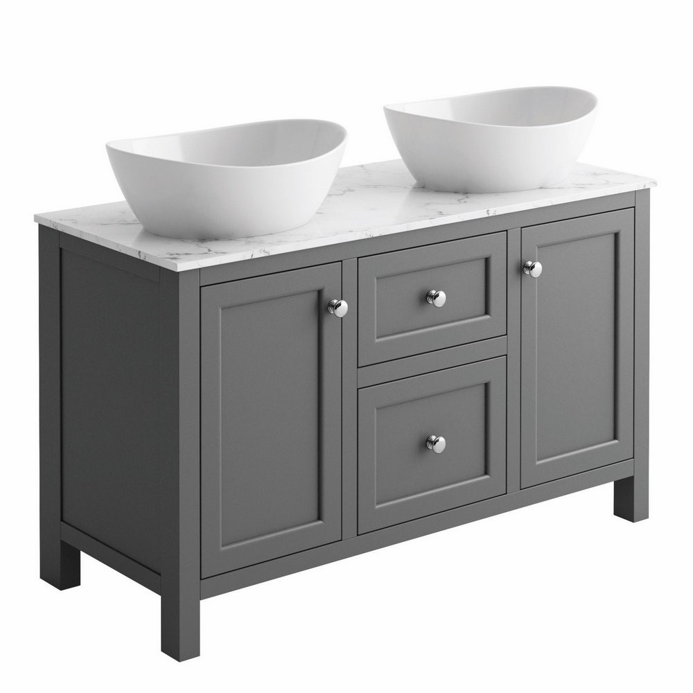 Harrogate Montpelier 1200 Marble Top - White Vein