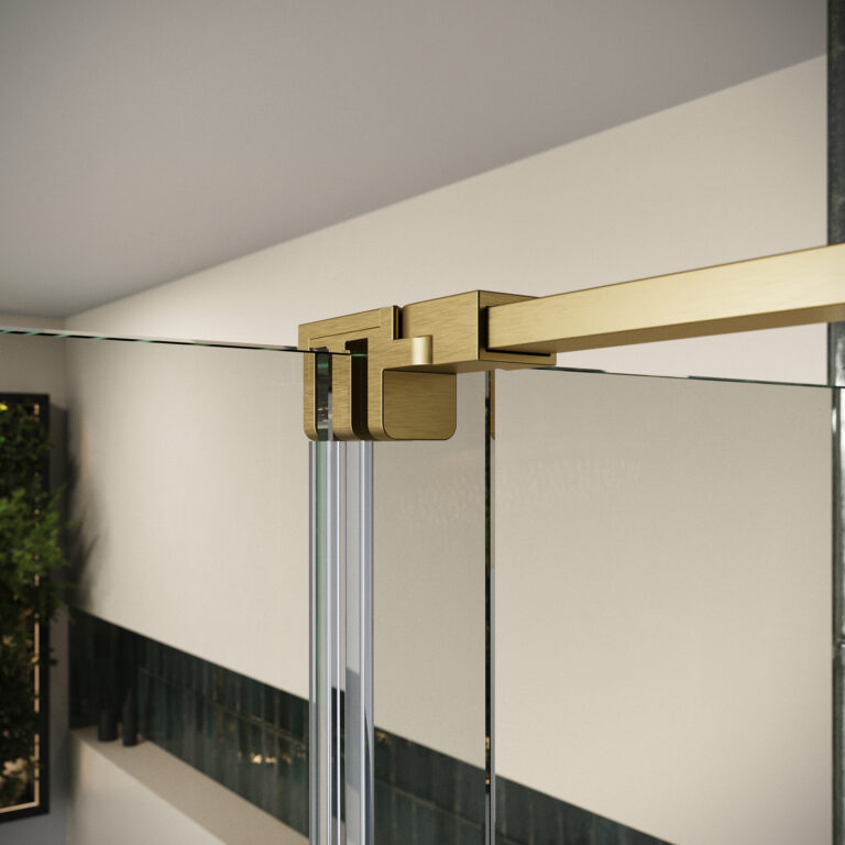 Bayou Momentum Door Profile & Accessories Pack - Brushed Brass