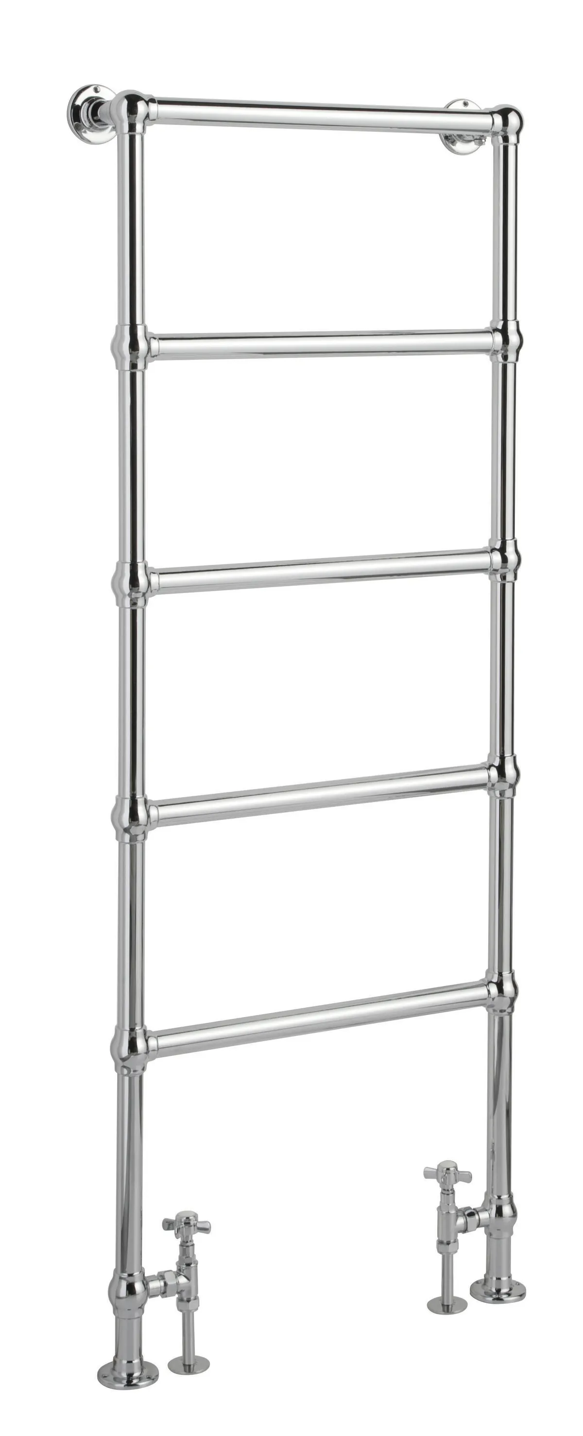 Bayswater Juliet Floor Mounted Towel Rail - Chrome 8