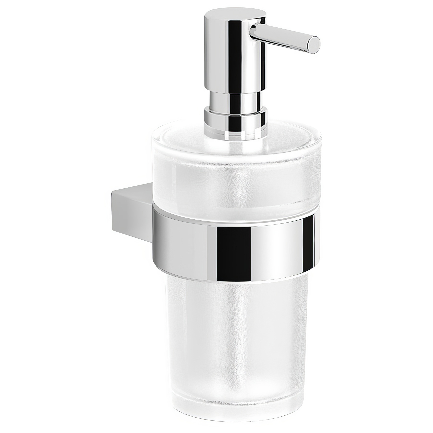 Bayou Essential Urban Soap Dispenser with glass pump - Chrome