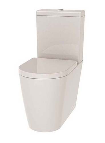 Bayou Lab Soft Close Wrap Around Seat - White