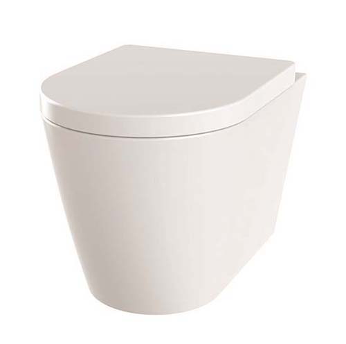 Bayou Lab Rimless Wall Hung Wc Pan - White