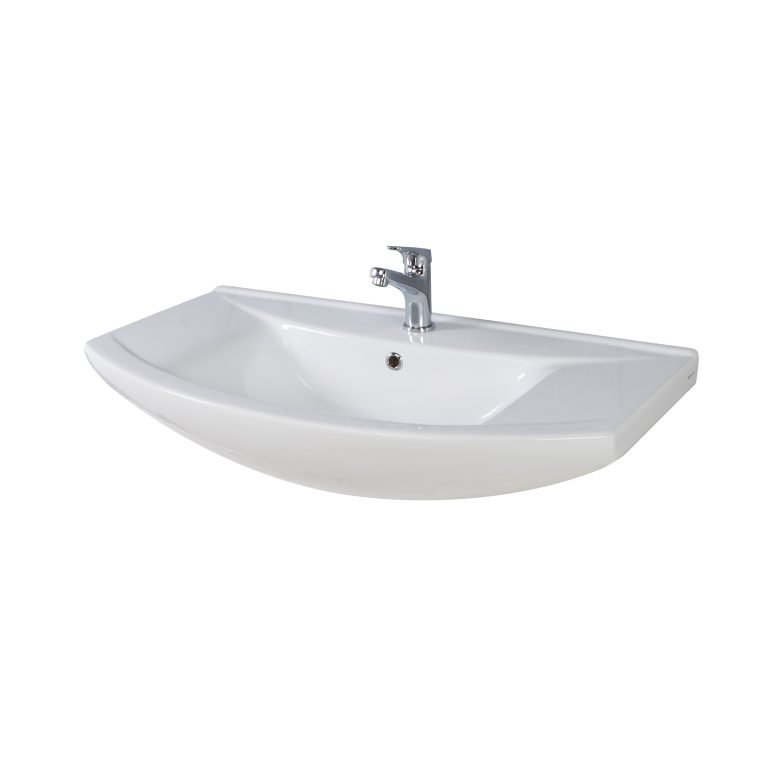 Bayou Lanza 750 Basin - White