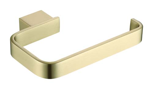 Bayou Toilet Roll Holder - Brushed Brass