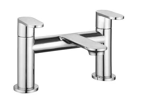 Bayou True Brassware Bath Filler - Chrome