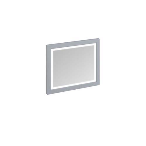 Burlington Illuminated Framed Mirror 90 x 75cm with Led Illumination & Infra-Red Switch Ip44 Grey 10