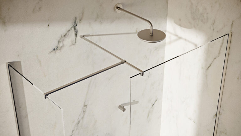 Bayou Minos T Bracket - Brushed Brass