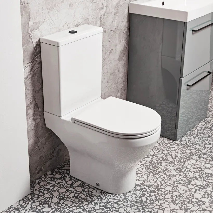 Tavistock Slim  Soft Close Seat - White