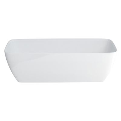 Clearwater Vicenza Clearstone Bath 1800 x 800mm - White